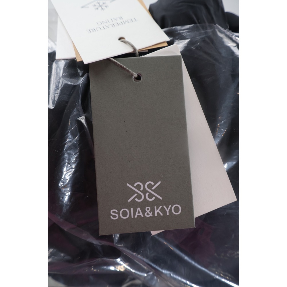 Soia & Kyo Karelle-TD Puffer Jacket Size M Black Coat Retail $445 - Picture 11 of 13